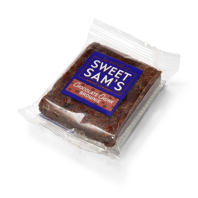 12-Pack Individually Wrapped  3.2 oz Chocolate Chunk Brownie 1