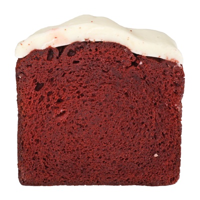 12-Pack Individually Wrapped Iced Red Velvet Pound Cake 2