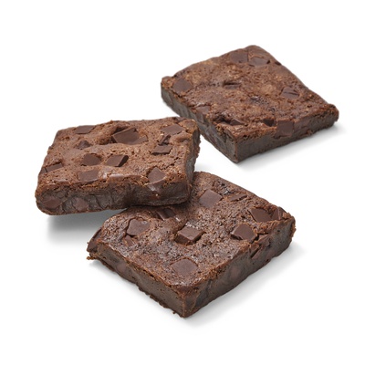 12-Pack Individually Wrapped  3.2 oz Chocolate Chunk Brownie 4