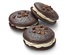8-Pack 3 oz IW Chocolate/Vanilla Filling Whoopie Cookie 4 Thumbnail