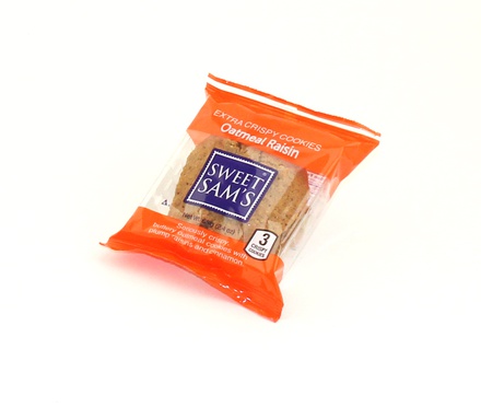 24-Pack 3-Piece Crispy Oatmeal Raisin Cookie 1