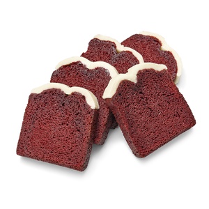 Iced Red Velvet Pound Cake