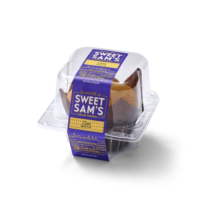 12-Pack Individually Wrapped Corn Muffin 1