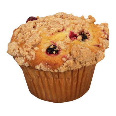 12-Pack Individually Wrapped Cranberry Muffin 2