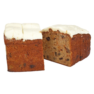 Presliced Iced Carrot Walnut Pound Cake, Master Case 16-Pack 8-Piece Thumbnail