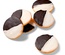 12-Pack 2-Piece Mini Black & White Cookie 6 Thumbnail