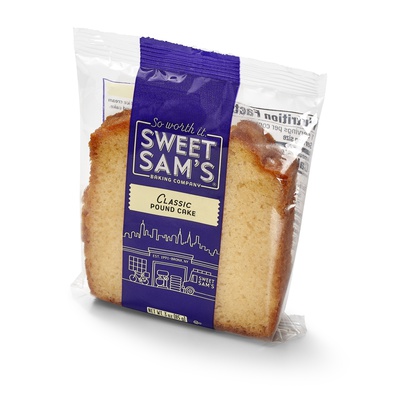 12-Pack Individually Wrapped Classic Pound Cake 1