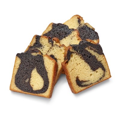 12-Pack Individually Wrapped Marble Pound Cake 4