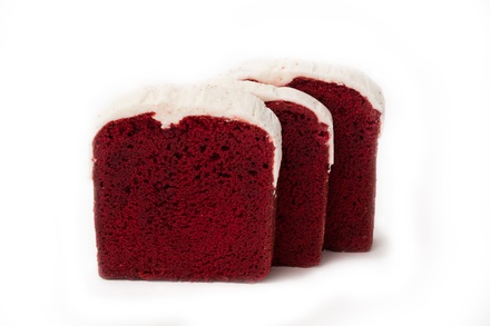 Presliced Iced Red Velvet Pound Cake 2